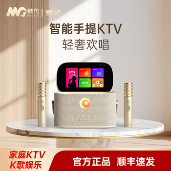 Smart Portable Ktv Aichangmei Bird Premium Edition Audio Set for Home Karaoke Singing Portable Karaoke Machine