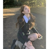 Платье-свитер, весеннее платье, комплект, подходит для подростков, изысканный стиль, в стиле Шанель