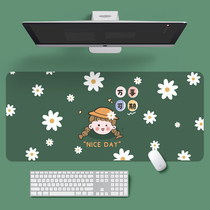 Mouse pad super female INS wind original small cartoon pink game keyboard pad Laptop writing desk pad
