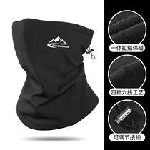 Neck-in-neck winter warm neck cover male and female sleeve head Han version riding windproof and cold protection cervical spine knitted scarves mask