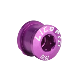 Lp litepro aluminum alloy disc nails colorful crankset screws folding car modified single disc nails road car double disc nails