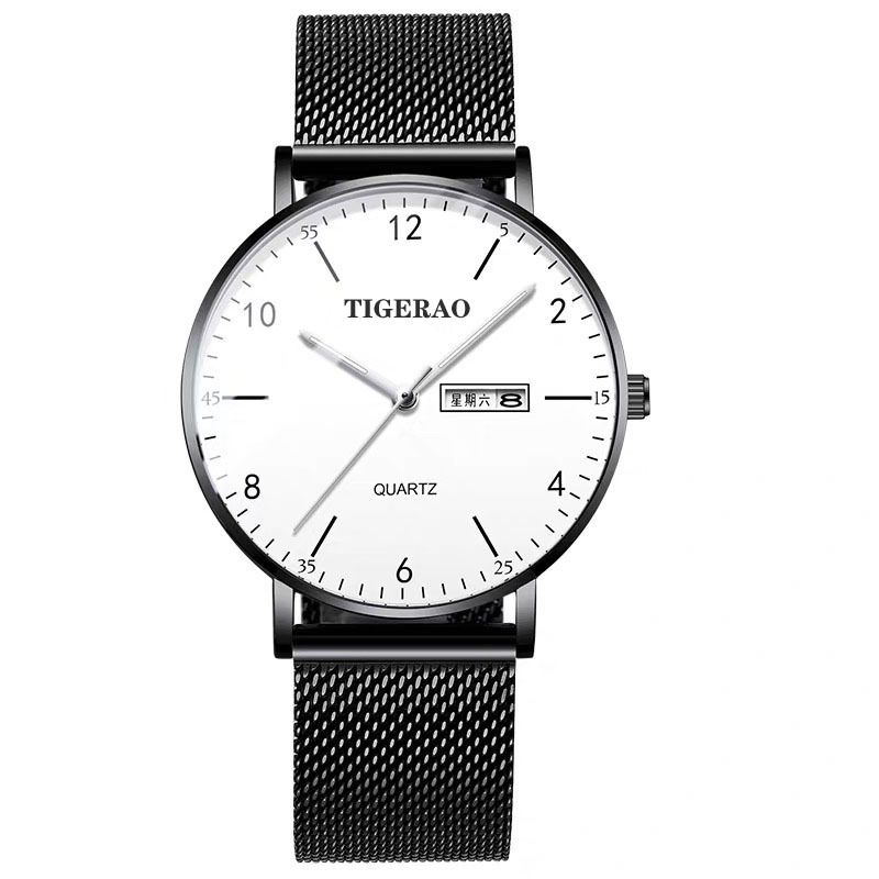 [Official Genuine] Fully Automatic Mechanical Watch Men's Korean Style Trendy Adult Watch Fashion Student Wristwatch