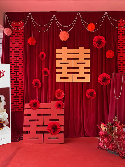 Праздничное оформление свадебного торжества в сельском стиле, полный комплект для уличной площадки, фон для фотозоны и приветствия на свадьбе.