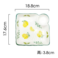 Лимон 7,5 -вдворная тарелка