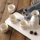 Japanese Sake Pot Ceramic Japanese Sake Set Home Restaurant Sake Cup Sake Warmer Small Sake Cup White Wine Cup