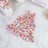 Белое платье-комбинация