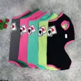 Одежда для собак Pure Cotton Spring и осенний воздух, кондиционированная одежда с четырьмя выпущенными домашним обслуживанием Teddy Bomei Snow Corchi Kaki Bear безволосой кот