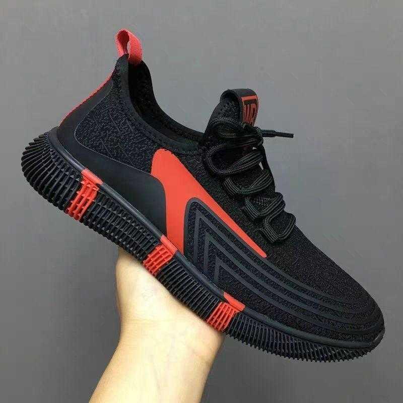 2020 new men's shoes casual Korean version summer breathable sports running shoes cloth shoes daddy shoes men's tide shoes