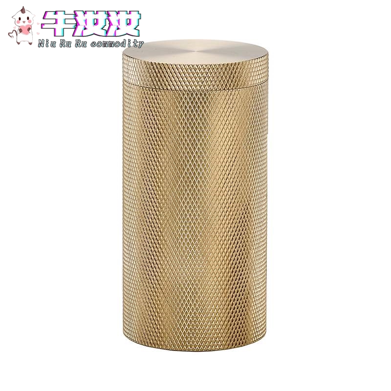 Brass tea pot Tea storage pot Portable small sealed pot Travel portable small tea pot High-grade tea storage tank