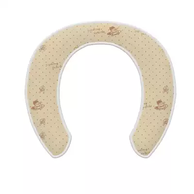 Children's toilet seat warm velvet pad Baby toilet velvet pad Child toilet seat cushion Toilet seat circle velvet pad Lamb velvet pad