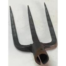 Agricultural steel fork four-tine rake four-tine fork iron rake steel fork straw fork small hoe three-tine fork two-tine fork