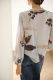 Mulberry silk shirt women's long-sleeved 2022 spring and autumn new design niche large flower print high-end silk shirt