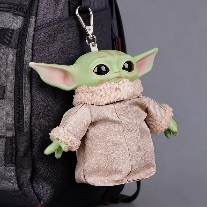 Star Wars the Mandalorian Grogu Plush Doll Grogu Pendant Baby Yoda Doll Figure Toy
