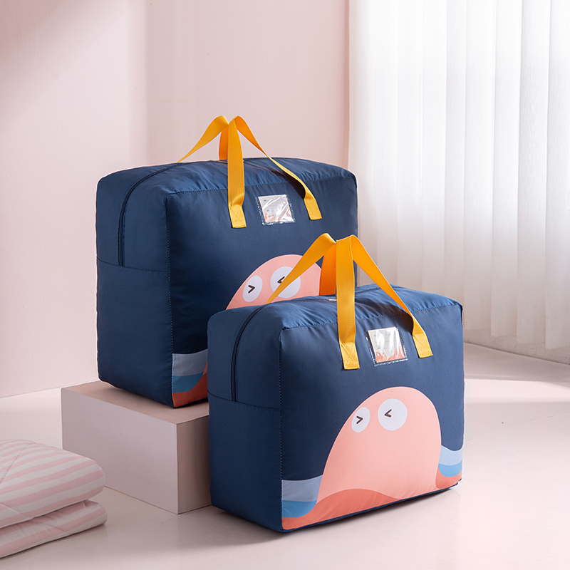 Kindergarten quilt storage bag large quilt bag portable clothes duffel bag household bedding bag