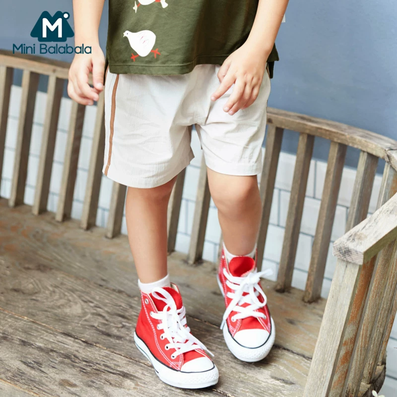 Small shorts for boys, thin children's trousers for leisure