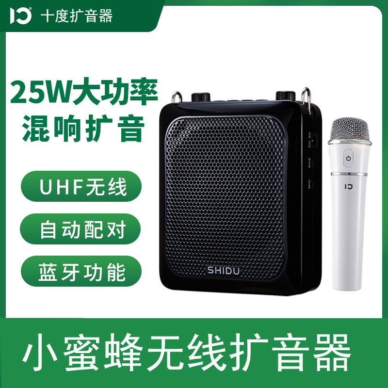Ten degree s516 wireless amplifier teacher teaching dedicated bluetooth small bee microphone high power amplifier