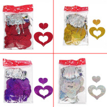  Balloon rain silk pendant Happy word love pendant Wedding festive decoration Romantic wedding pendant Wedding room festive decoration