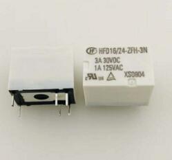 HFD16 05 12 24-ZH-3N replaces HFD41 12 24VDC-HS3 Hongfa Relay 3A30VDC