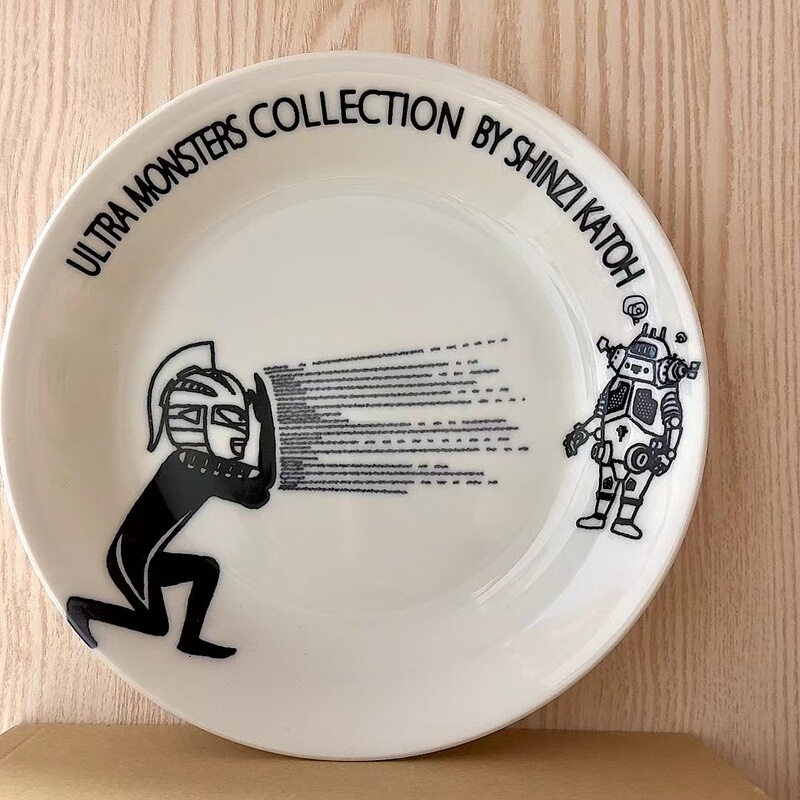 Japanese-Made M78 Limited Edition Ultraman Seven Baltan Dada Pigma Monster Ceramic Plate Tableware Gift Japanese-Made M78 Limited Edition Ultraman Seven Baltan Dada Pigma Monster Ceramic Plate Tableware Gift