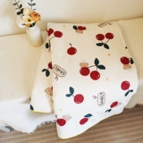 Детское хлопковое зимнее мультяшное прохладное одеяло для детского сада, можно стирать