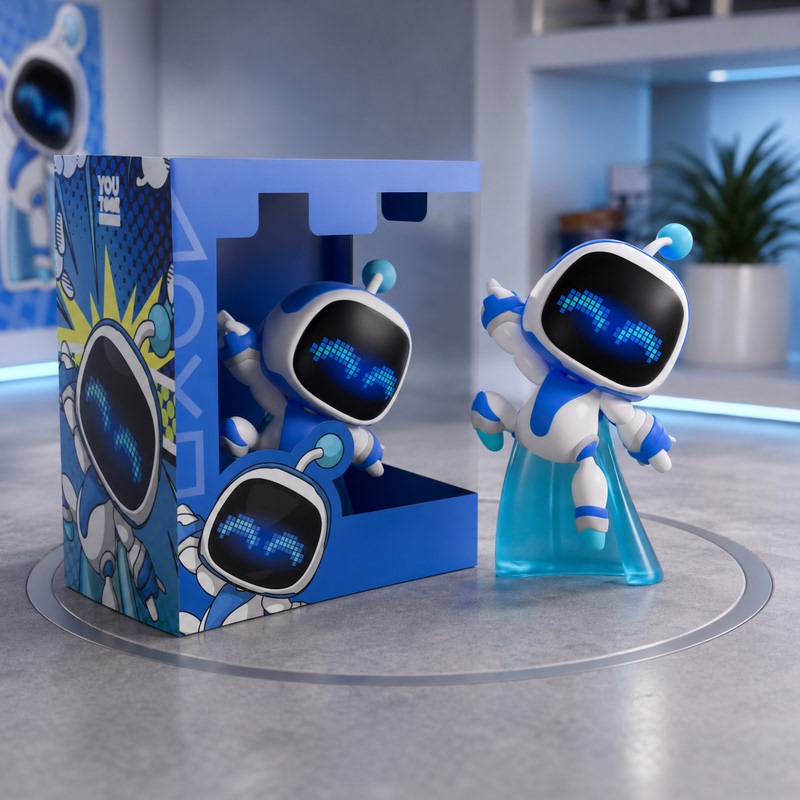 In Stock Astro Bot Space Robot Youtooz Trendy Toy Figure Ps5 Official Astrobot