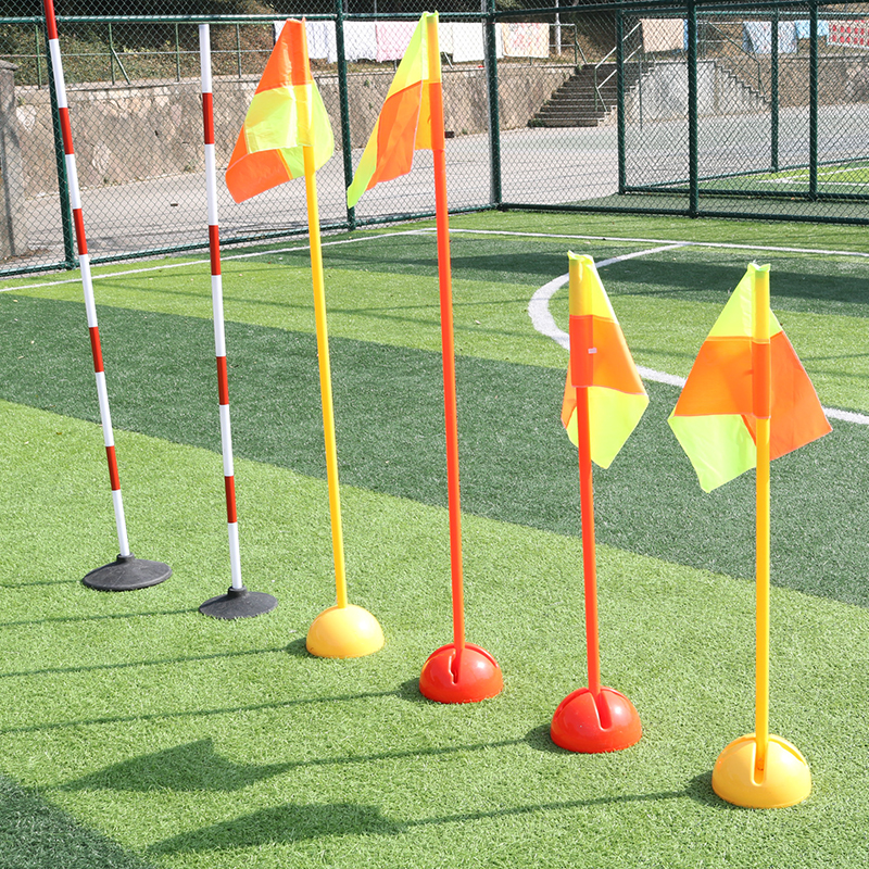 Middle Examination Football Corner Banner Round Rod Pile Training Driving School Reversing Shift Red White Vertical Bar Basketball Serpentine Barrier Sign Rod