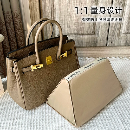 艺美韵 Подходит для сумки Hermès birkin25, платиновая сумка 30, подушка bk, антидеформационная поддерживающая сумка, плечевой ремень из воловьей кожи