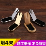 Портативные аксессуары из нержавеющей стали из сандалового дерева, металлическая трубка