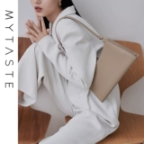 MYTASTE Высококачественная сумка подмышку, ретро сумка на одно плечо, сумка через плечо, из натуральной кожи