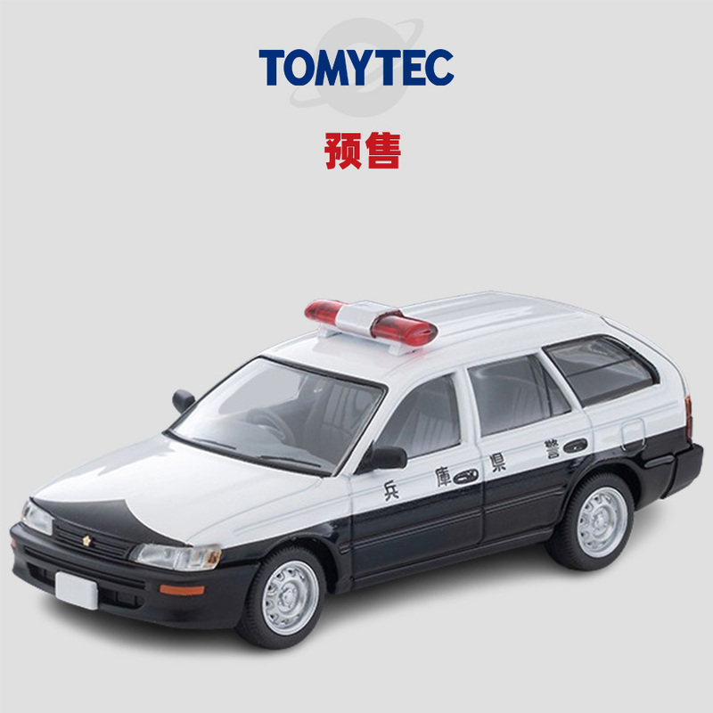 [Oseky]Tomytec Tlv December Lv-N383A Toyota Corolla Hyogo Prefectural Police Car 1:64