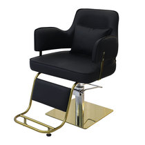 Internet celebrity hairdressing salon hair salon special chair lift can be brought down hair cutting barber shop household shaving face hot dyed stainless steel