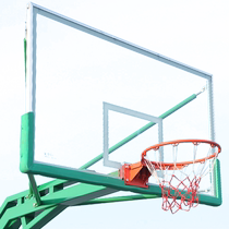 Glass basketball board tempered outdoor outdoor adult outdoor outdoor tempered glass standard backboard