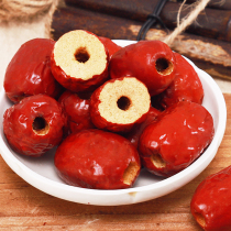 Duoduo aims at seedless red jujube Xinjiang Ruoqiang gray jujube nuclear specialty grade 5 red jujube hollow soft milk jujube bean
