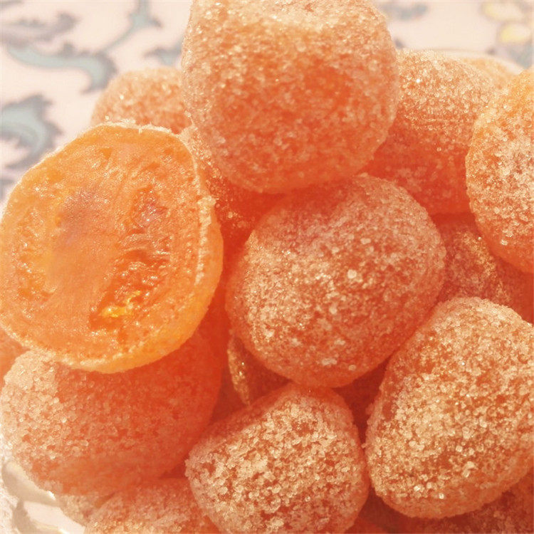 Little evil Donkey rock sugar dried Golden Orange 500 GX2 sugar Dried kumquat dried small kumquat candied cool tangerine peel flavor preserved fruit