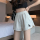 ins trendy sports shorts women's summer wear 2024 new loose slimming versatile wide-leg casual pants running pants hot