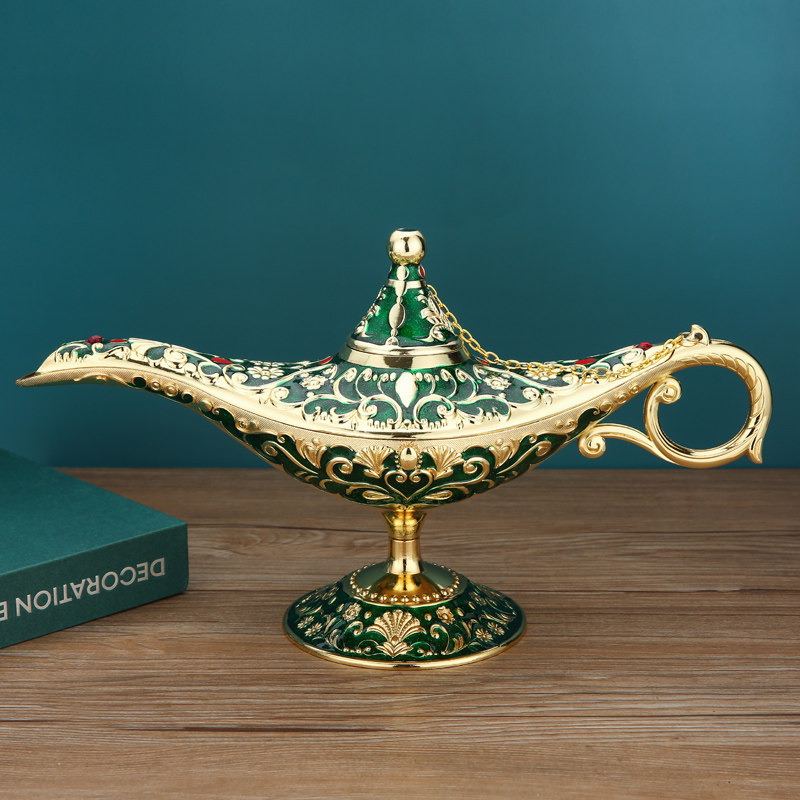 Aladin God Lamp Home Living Room Book House Xuanguan Wine Cabinet Retro Creative Russian Xu May Light Extravagant and Extravagant
