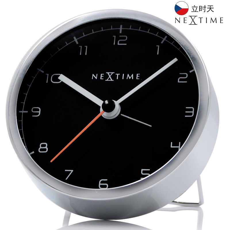 NeXtime Dutch Ligue Sky Clock Nordic fashion minimalist clock Living room Bedroom mute Modern quartz alarm clock