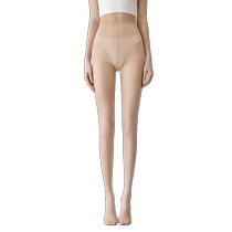 3 pieces of flesh-colored stockings for women in spring and autumn thin anti-snapping mercerized legs pantyhose that will not fall out of gear skin-beautifying pineapple socks