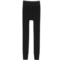Black leggings for women plus velvet and thickening for outer wear in autumn and winter tight-fitting pressure slimming legs that do not fall out of gear and foot-stepping pantyhose