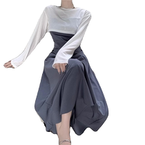 French ice silk knitted half-length shawl for women summer shawl with skirt and suspenders short sun protection top
