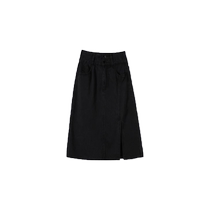 Lyocell Tencel Denim Skirt Womens Summer Thin High Waisted Black Small Medium Long Ice Silk Hip Skirt