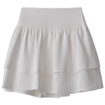Sweet fluffy skirt skirt for women summer new style high-waisted slimming short skirt showing leg length pleated skirt cake skirt