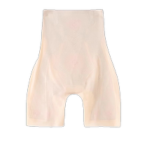 Ice Silk Tummy Control Pants Womens Summer Thin High Waist Seamless Butt Lifting Underwear Safety Pants Two-in-One Anti-Exposed Leggings