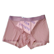 5 pieces of ice silk mens underwear with a nude feel skin-friendly breathability sexy mask pants cool and transparent boxer shorts