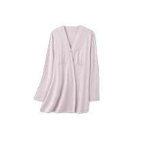 Confinement clothes with breast pads spring and autumn thin prenatal and postpartum breastfeeding maternity pajamas spring and summer maternity home clothes sets