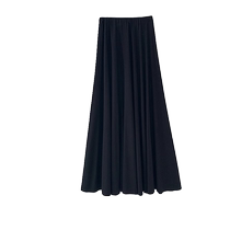 Modal skirt for women summer long draped length version tall floor-length skirt to ankle extra long