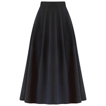 小个子白色百褶裙半身裙女夏季新款高腰显瘦a字裙中长款西装伞裙