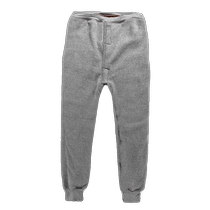Waist circumference four feet extra large size elastic thermal pants for men and women in autumn and winter thickened and fattened middle-aged and elderly knee-pads autumn pants