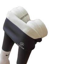 Velvet Shark Pants Womens Outerwear Autumn and Winter Thickened Warm High Waist Leggings Butt Lifting Yoga Barbie Pants