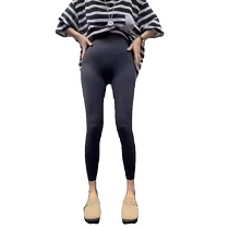 Shark pants womens outer wear summer ultra-thin high-waisted butt-lifting Barbie pants facial mask sunscreen leggings nine-point yoga pants